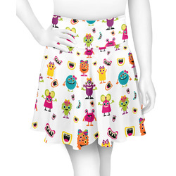 Girly Monsters Skater Skirt - Large
