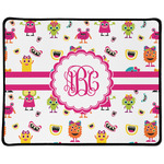 Girly Monsters Large Gaming Mouse Pad - 12.5" x 10" (Personalized)