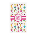 Girly Monsters Guest Paper Towels - Full Color - Standard (Personalized)