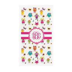 Girly Monsters Guest Paper Towels - Full Color - Standard (Personalized)