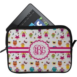 Girly Monsters Tablet Case / Sleeve - Small (Personalized)