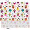 Girly Monsters Tissue Paper - Heavyweight - XL - Front & Back