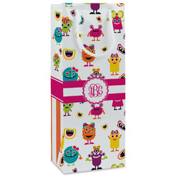 Girly Monsters Wine Gift Bags - Gloss (Personalized)