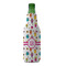 Girly Monsters Zipper Bottle Cooler - FRONT (bottle)