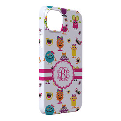 Girly Monsters iPhone Case - Plastic - iPhone 14 Pro Max (Personalized)