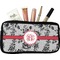 Black Lace Makeup / Cosmetic Bag - Small (Personalized)