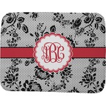 Black Lace Memory Foam Bath Mat - 48"x36" (Personalized)