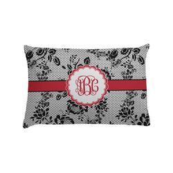 Black Lace Pillow Case - Standard (Personalized)