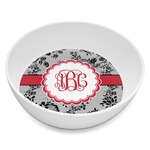 Black Lace Melamine Bowl - 8 oz (Personalized)