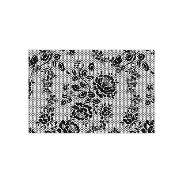 Custom Black Lace Small Tissue Papers Sheets - Heavyweight