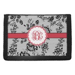 Black Lace Trifold Wallet (Personalized)