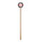 Black Lace Wooden 6" Stir Stick - Round - Single Stick