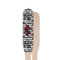 Black Lace Wooden Food Pick - Paddle - Single Sided - Front & Back