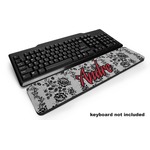 Black Lace Keyboard Wrist Rest (Personalized)