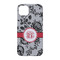 Black Lace iPhone 14 Case - Back