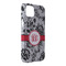 Black Lace iPhone 14 Plus Case - Angle