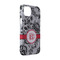 Black Lace iPhone 14 Pro Case - Angle