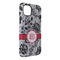 Black Lace iPhone 14 Pro Max Tough Case - Angle