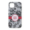 Black Lace iPhone 14 Tough Case - Back