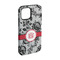 Black Lace iPhone 15 Tough Case -  Angle