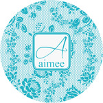 Lace Multipurpose Round Labels - 2" (Personalized)