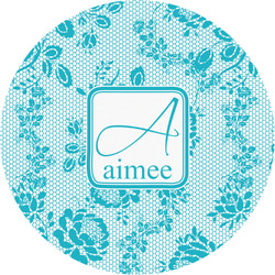 Lace Multipurpose Round Labels - 2" (Personalized)