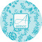 Lace 2" Multipurpose Round Labels - Single Sticker