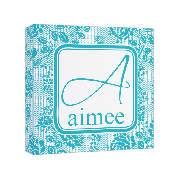 Custom Lace Canvas Print - 8x8 (Personalized)