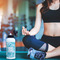 Lace Aluminum Water Bottle - White LIFESTYLE