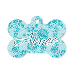 Lace Bone Shaped Dog ID Tag - Small (Personalized)