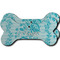 Lace Ceramic Flat Ornament - Bone Front & Back Double Print