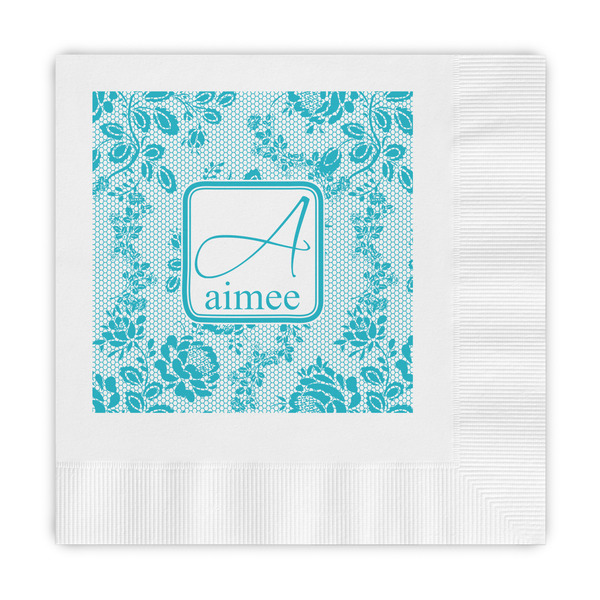 Custom Lace Embossed Decorative Napkins (Personalized)