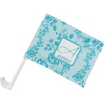 Lace Car Flag - Small w/ Name and Initial