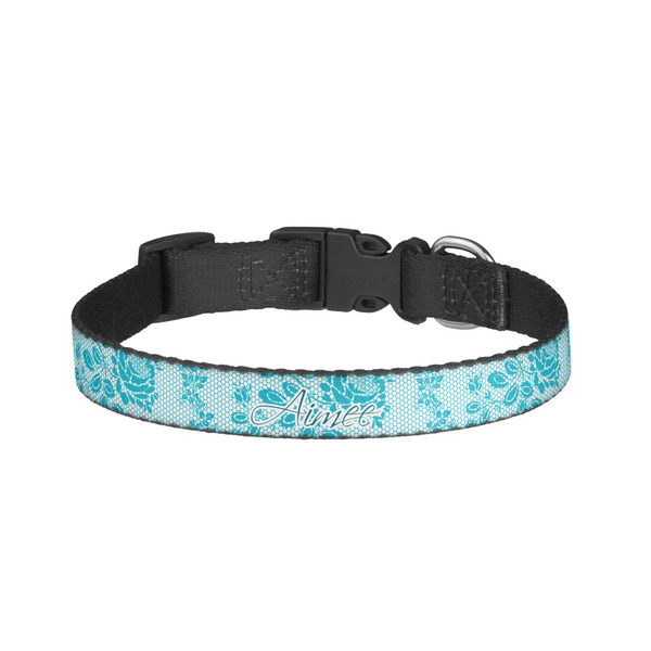 Custom Lace Dog Collar - Small (Personalized)