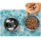 Lace Dog Food Mat - Small LIFESTYLE