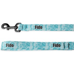 Lace Deluxe Dog Leash - 4 ft (Personalized)