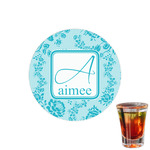 Lace Printed Drink Topper - 1.5" (Personalized)