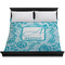 Lace Duvet Cover - King - On Bed - No Prop