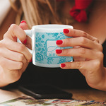 Lace Double Shot Espresso Cup - Single (Personalized)