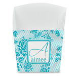 Lace French Fry Favor Boxes (Personalized)