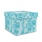 Lace Gift Box with Lid - Canvas Wrapped - Medium (Personalized)