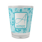 Lace Glass Shot Glass - 1.5 oz - Single (Personalized)