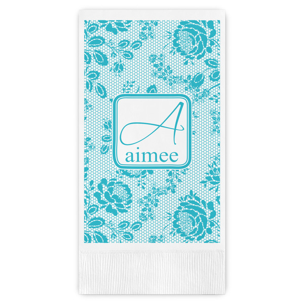 Custom Lace Guest Towels - Full Color (Personalized)