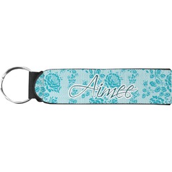 Lace Neoprene Keychain Fob (Personalized)