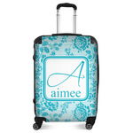 Lace Suitcase - 24" Medium - Checked (Personalized)