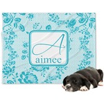 Lace Dog Blanket - Large (Personalized)