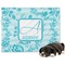 Lace Microfleece Dog Blanket - Large