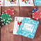 Lace On Table with Poker Chips