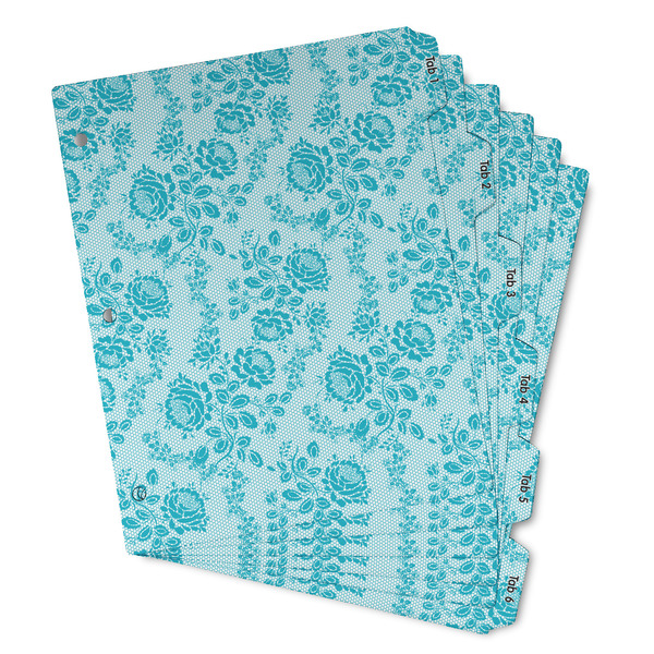 Custom Lace Binder Tab Divider - Set of 6 (Personalized)