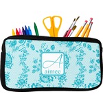 Lace Neoprene Pencil Case (Personalized)